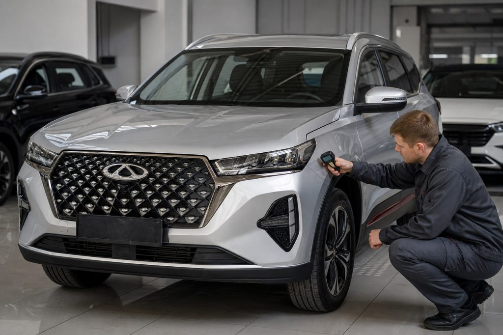 Редакционная иллюстрация к новости «Средняя цена Chery Tiggo 7 Pro Max на вторичном рынке сохранилась на уровне 4 млн рублей»