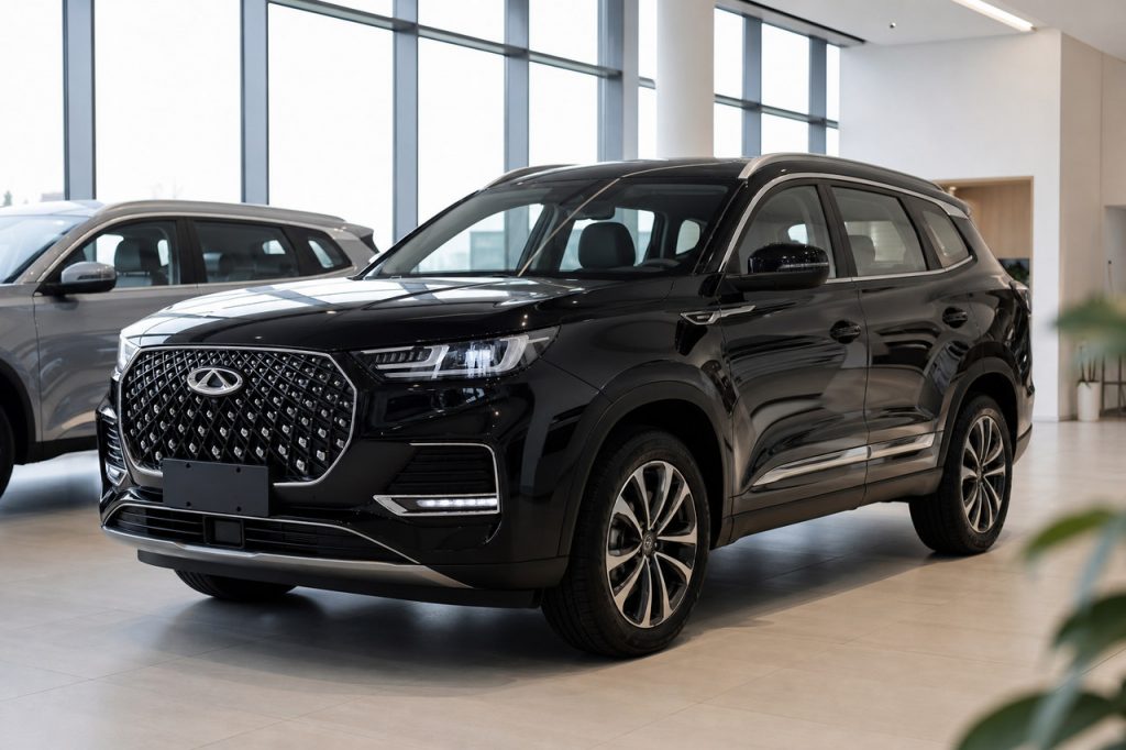 Редакционная иллюстрация к новости «Chery снизила цены Tiggo 8 Pro Max New летом 2025 года»