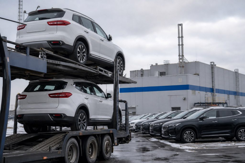 Редакционная иллюстрация к новости «Поставки переднеприводного Chery Tiggo 7L могли остановить из-за Tenet T7»