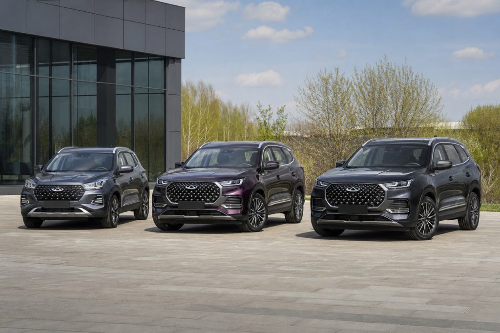 Редакционная иллюстрация к новости «Chery сократила российскую линейку Tiggo весной 2024 года»